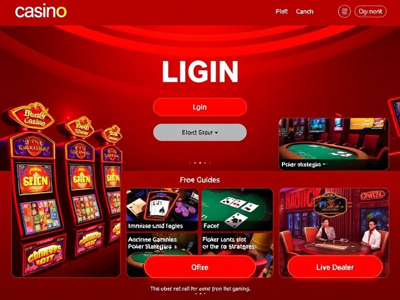 Access the world of online gambling at Red Casino. Learn how to log in, explore top games, and discover exclusive offers. Your ultimate guide to casino gaming starts here.